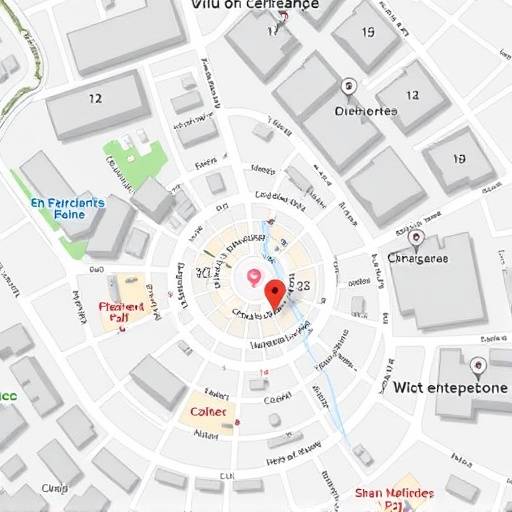 Mappa di Milano che mostra la posizione di Elegancia Italiana in Via Montenapoleone 8