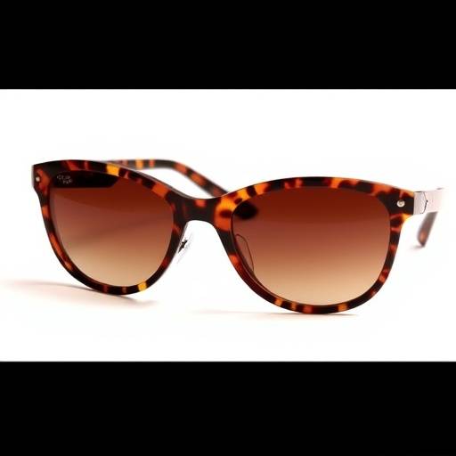 Occhiali da sole con montatura tartarugata e lenti polarizzate marroni, perfetti per proteggere gli occhi con stile.